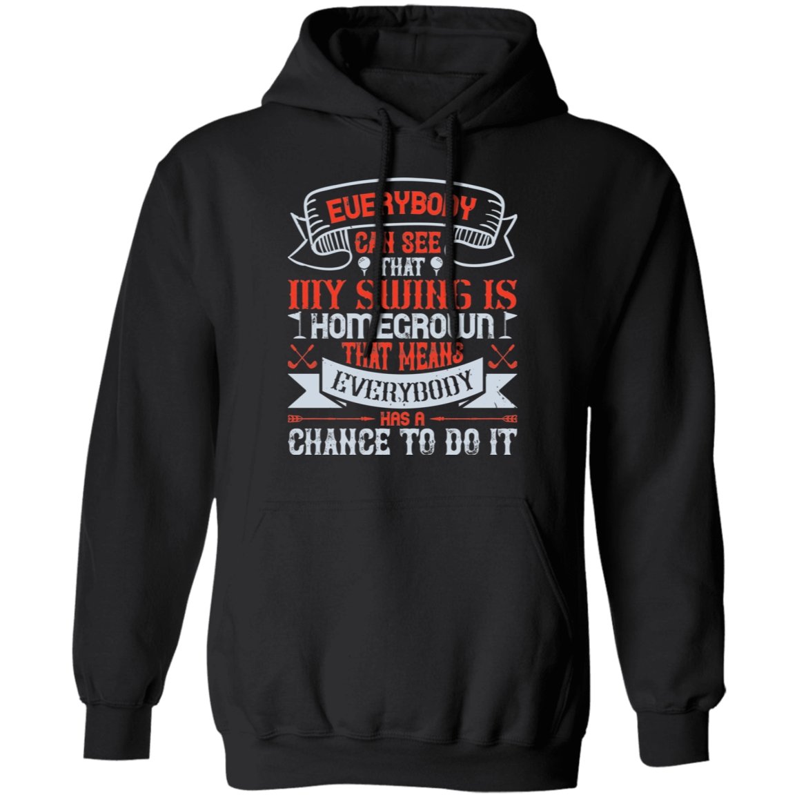 Golf Design Pullover Hoodie - Alexecom.com