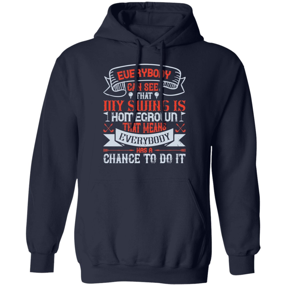 Golf Design Pullover Hoodie - Alexecom.com