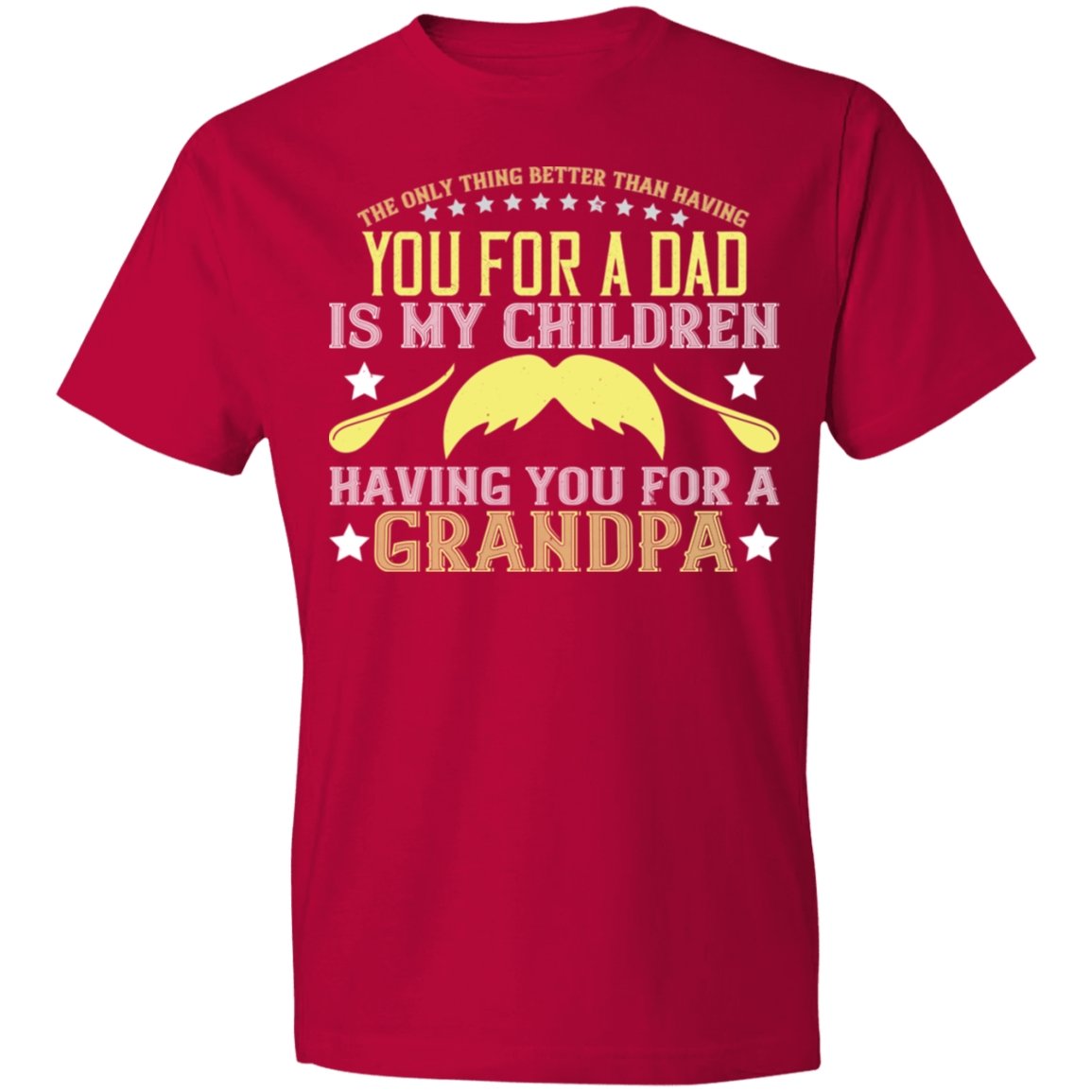 Grandpa Design Lightweight T-Shirt - Alexecom.com