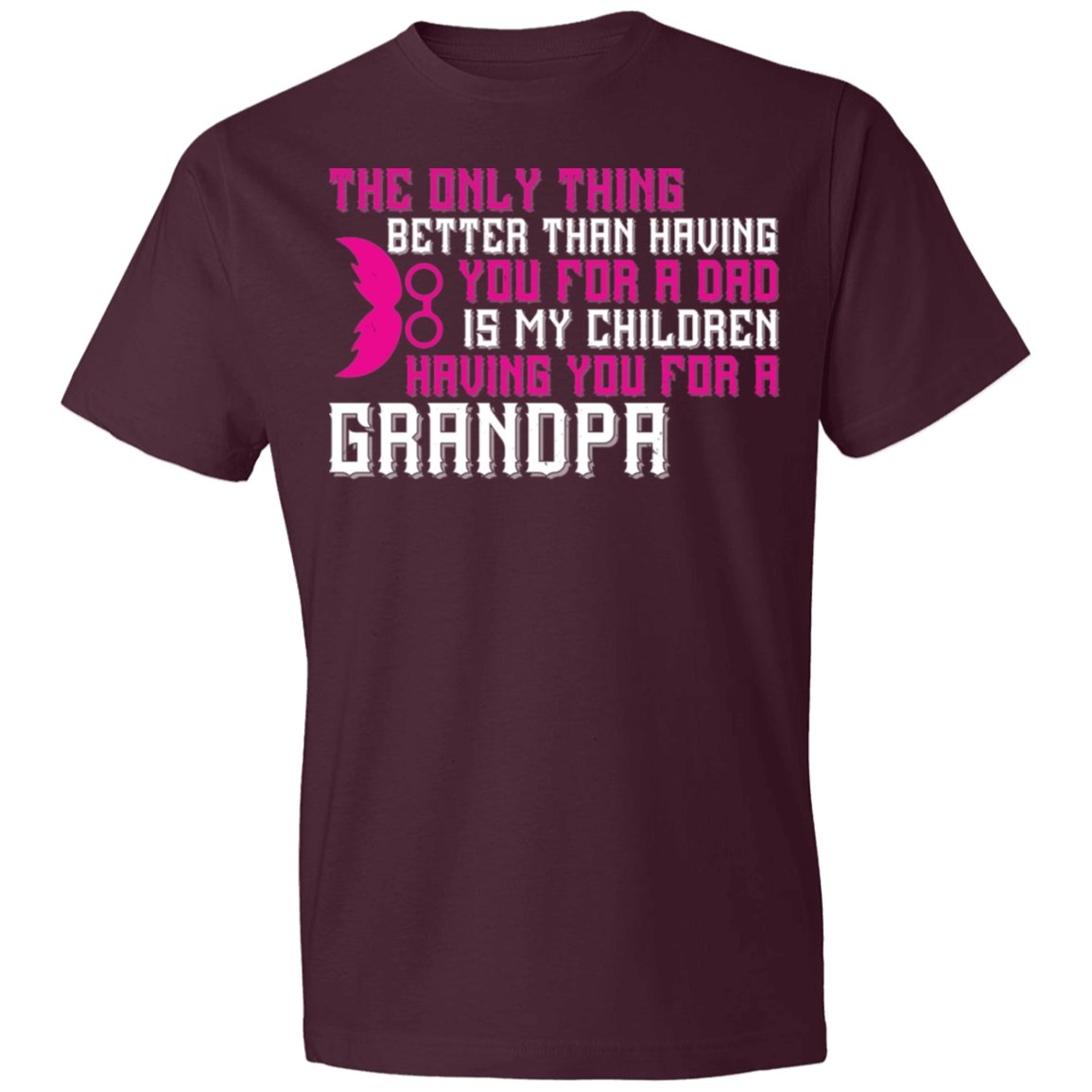 Grandpa Design Lightweight T-Shirt - Alexecom.com