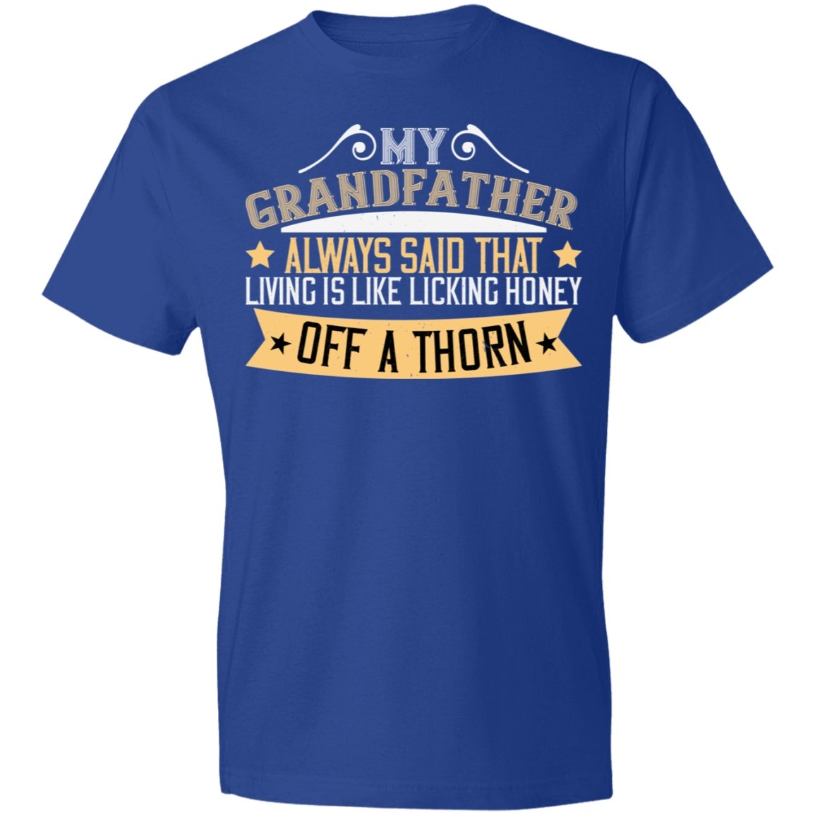 Grandpa Design Lightweight T-Shirt - Alexecom.com