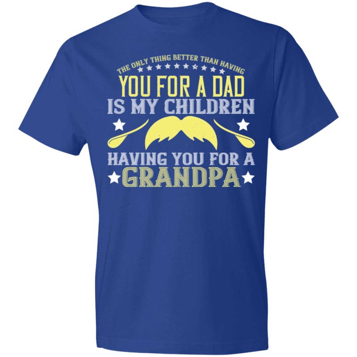 Grandpa Design Lightweight T-Shirt - Alexecom.com