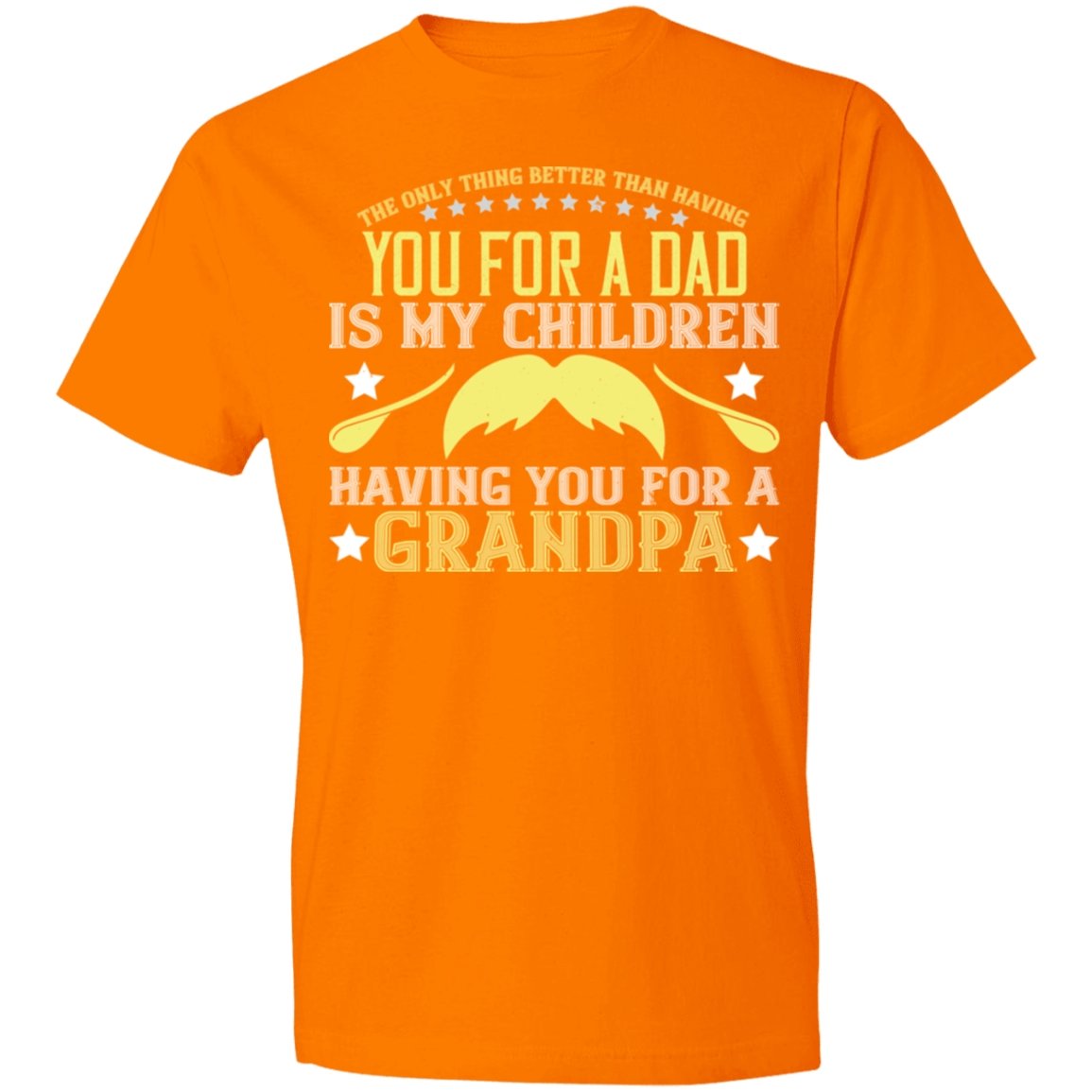 Grandpa Design Lightweight T-Shirt - Alexecom.com