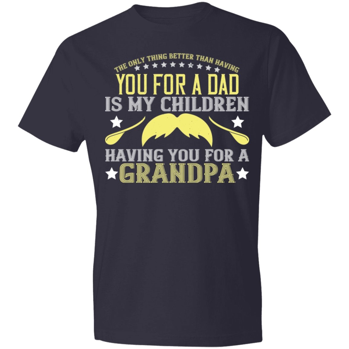 Grandpa Design Lightweight T-Shirt - Alexecom.com