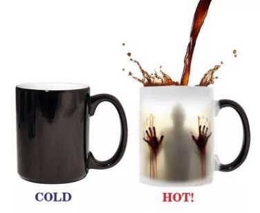 Halloween original design birthday gift retro zombie color cup wonderful and scary fun creative gifts - Alexecom.com