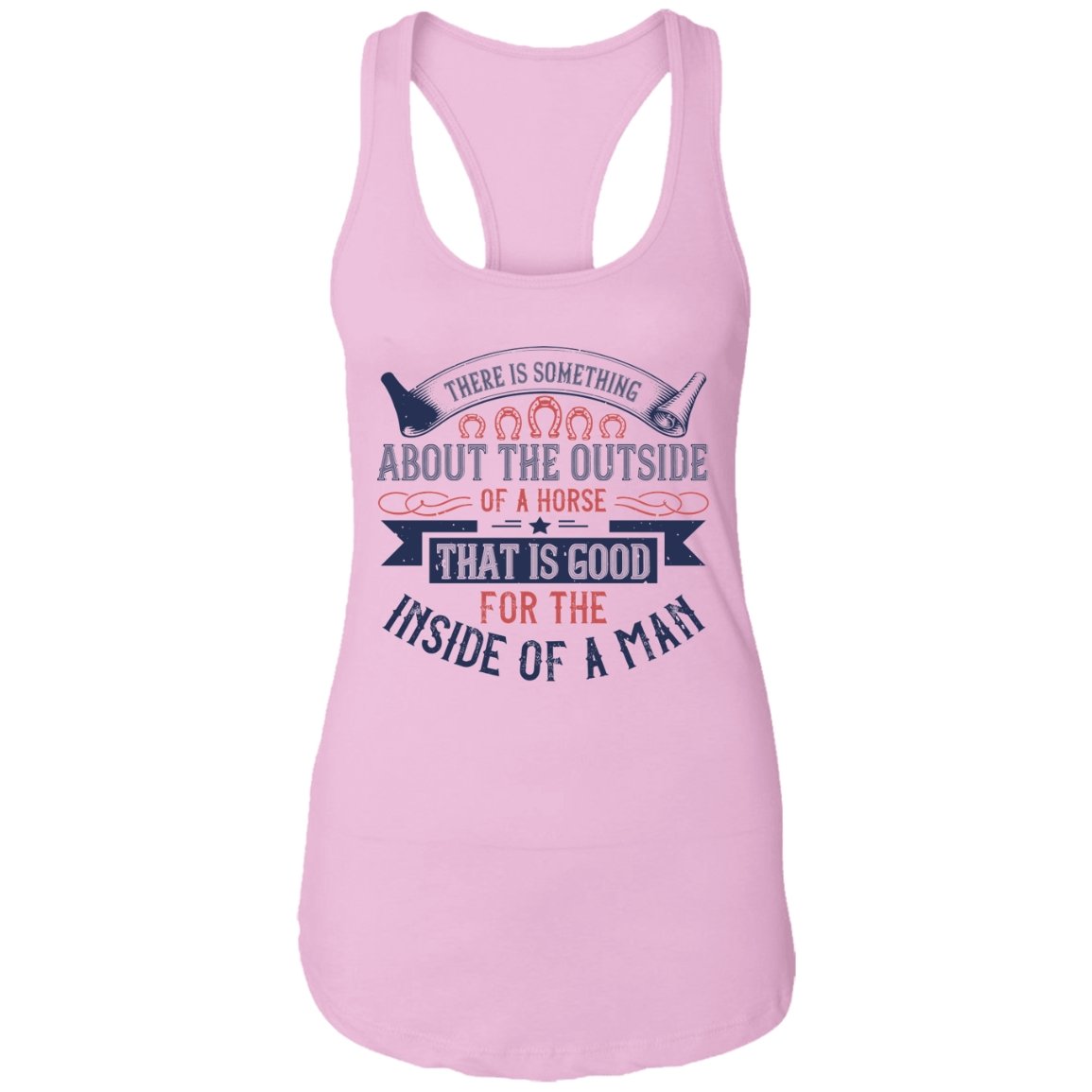 Horse Design Ladies Ideal Racerback Tank - Alexecom.com