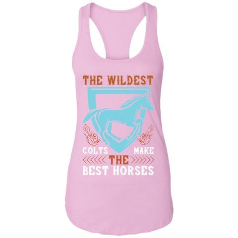 Image of Horse Design Ladies Ideal Racerback Tank - Alexecom.com