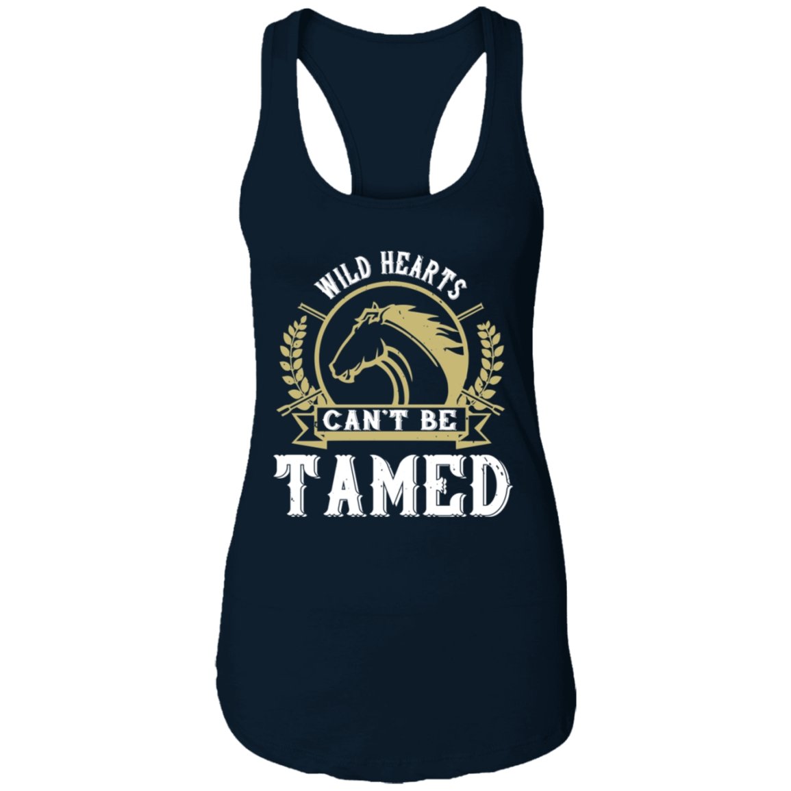 Horse Design Ladies Ideal Racerback Tank - Alexecom.com
