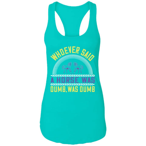 Image of Horse Design Ladies Ideal Racerback Tank - Alexecom.com