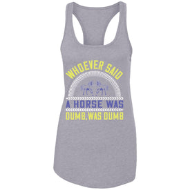 Horse Design Ladies Ideal Racerback Tank