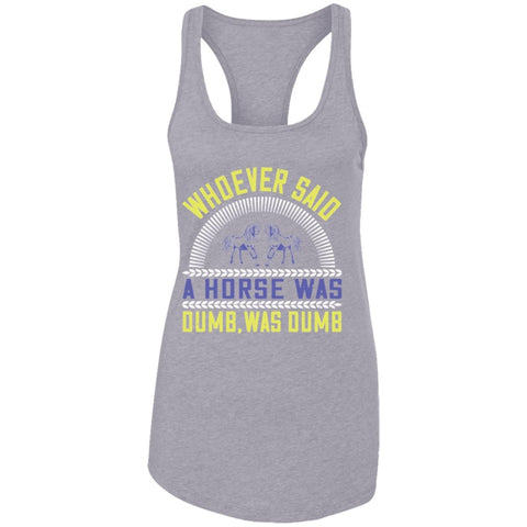 Image of Horse Design Ladies Ideal Racerback Tank - Alexecom.com