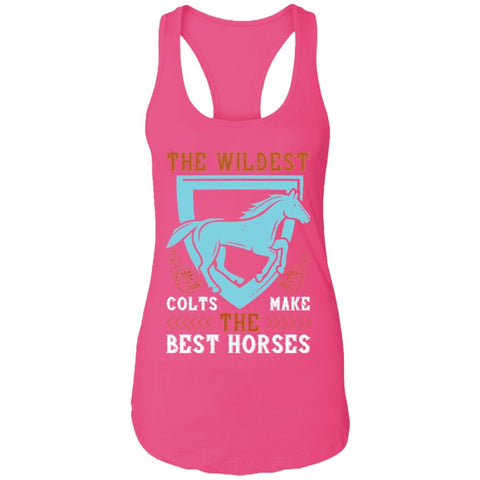 Image of Horse Design Ladies Ideal Racerback Tank - Alexecom.com