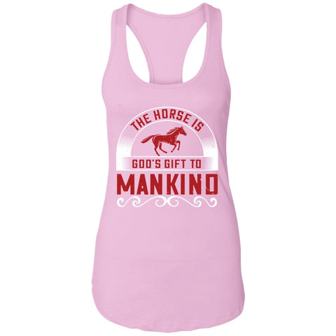 Image of Horse Design Ladies Ideal Racerback Tank - Alexecom.com