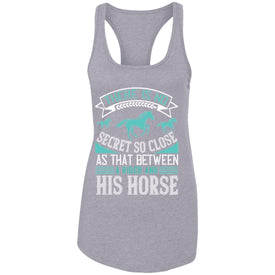 Horse Design Ladies Ideal Racerback Tank