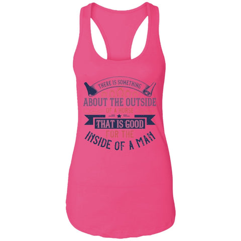Image of Horse Design Ladies Ideal Racerback Tank - Alexecom.com