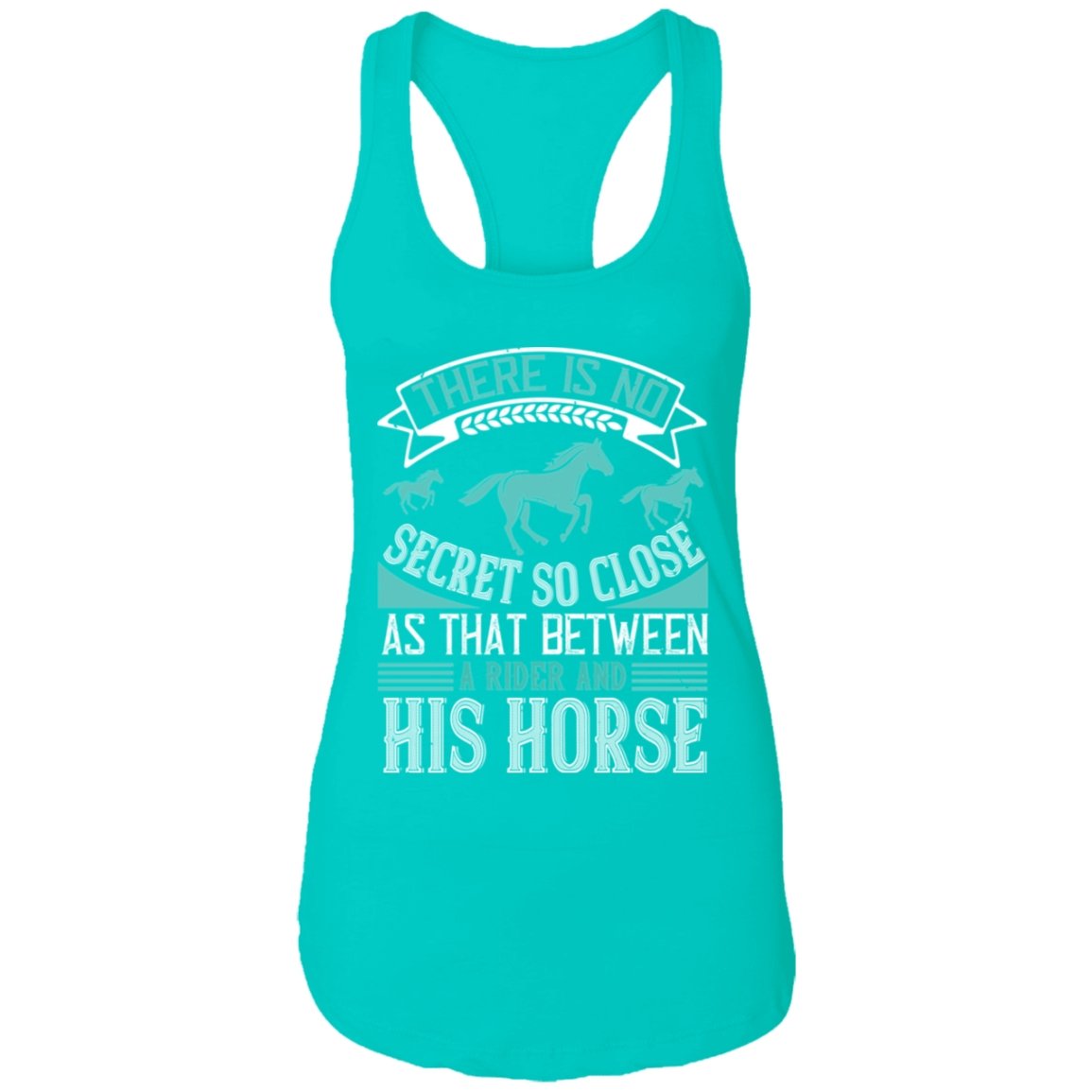 Horse Design Ladies Ideal Racerback Tank - Alexecom.com