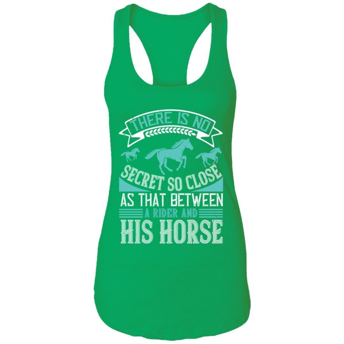 Horse Design Ladies Ideal Racerback Tank - Alexecom.com