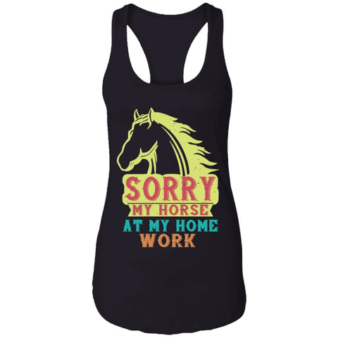 Image of Horse Design Ladies Ideal Racerback Tank - Alexecom.com