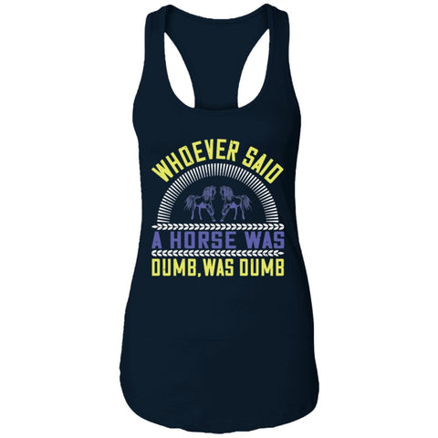 Image of Horse Design Ladies Ideal Racerback Tank - Alexecom.com