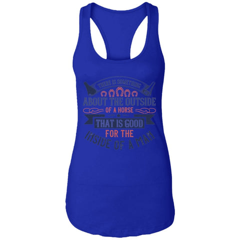 Image of Horse Design Ladies Ideal Racerback Tank - Alexecom.com