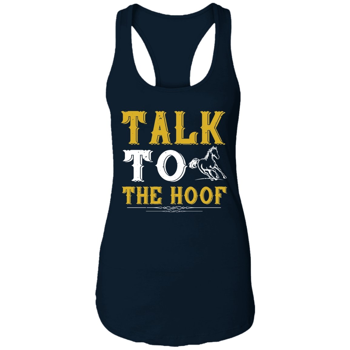 Horse Design Ladies Ideal Racerback Tank - Alexecom.com