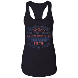 Horse Design Ladies Ideal Racerback Tank - Alexecom.com