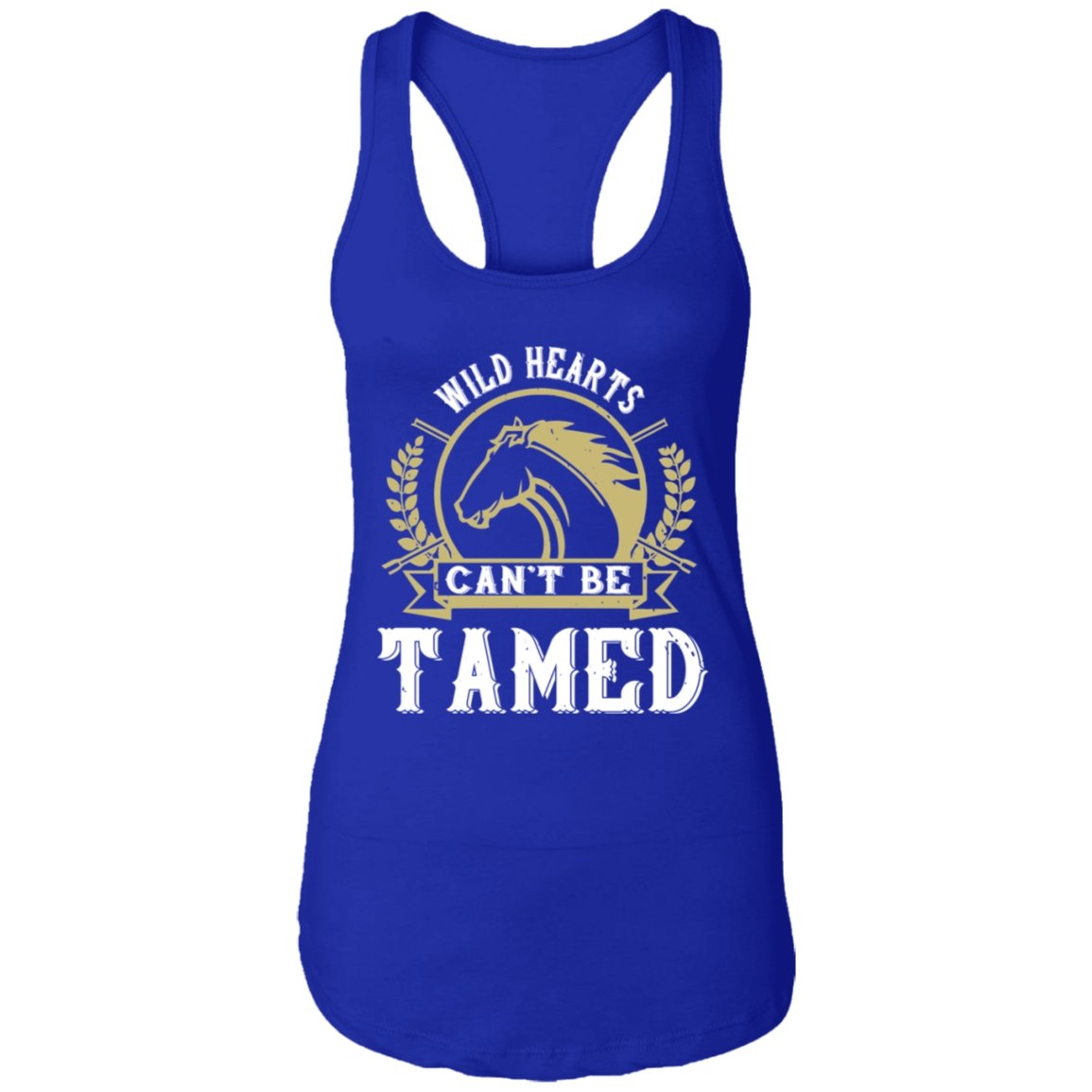 Horse Design Ladies Ideal Racerback Tank - Alexecom.com