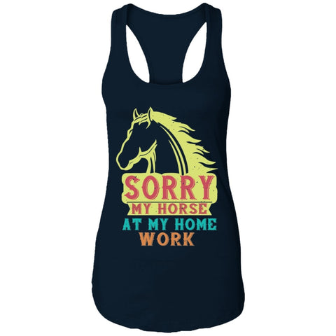 Image of Horse Design Ladies Ideal Racerback Tank - Alexecom.com