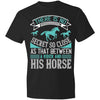 Horse Design Lightweight T-Shirt 4.5 oz - Alexecom.com