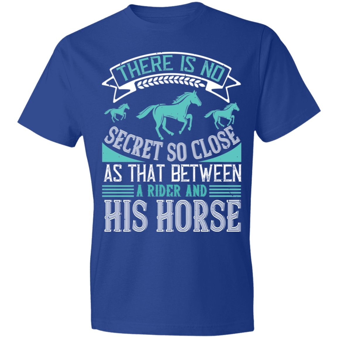 Horse Design Lightweight T-Shirt 4.5 oz - Alexecom.com