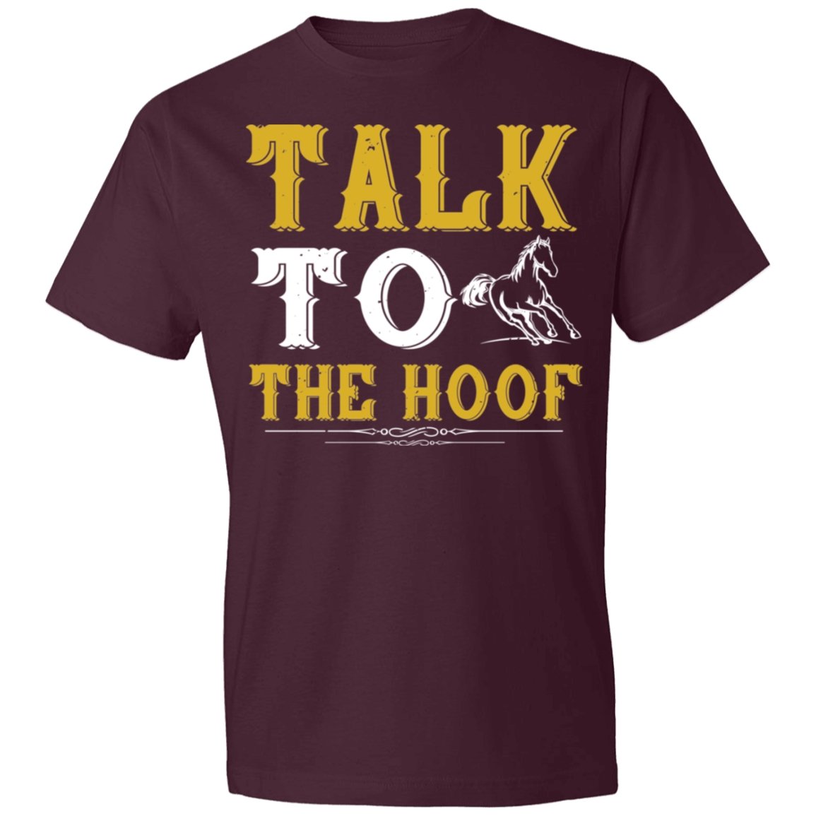 Horse Design Lightweight T-Shirt 4.5 oz - Alexecom.com