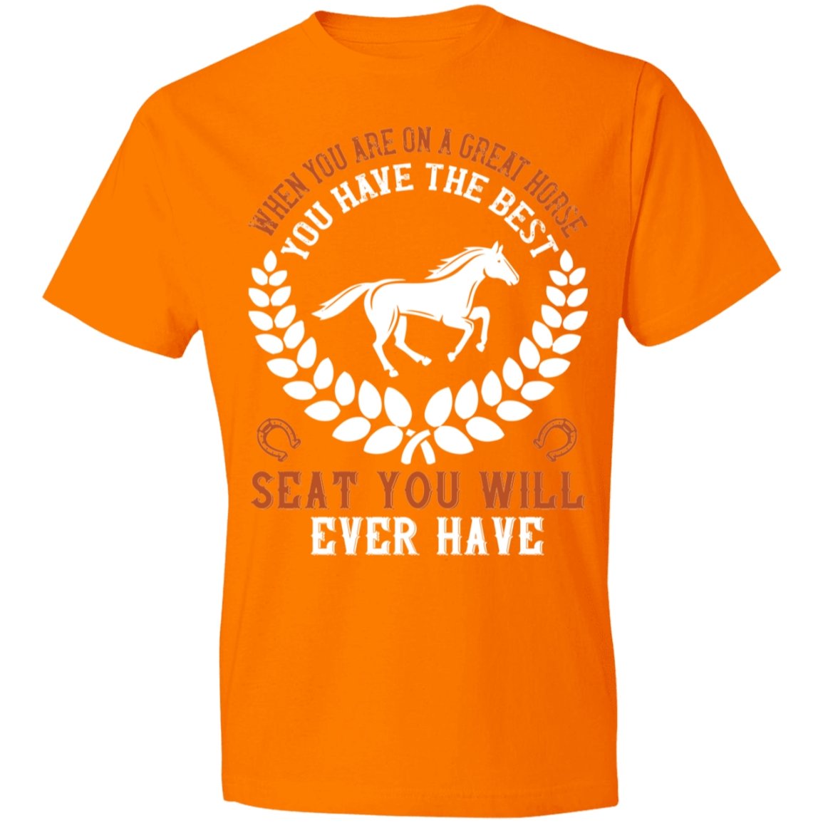 Horse Design Lightweight T-Shirt 4.5 oz - Alexecom.com