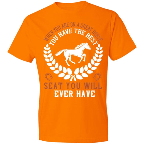 Image of Horse Design Lightweight T-Shirt 4.5 oz - Alexecom.com