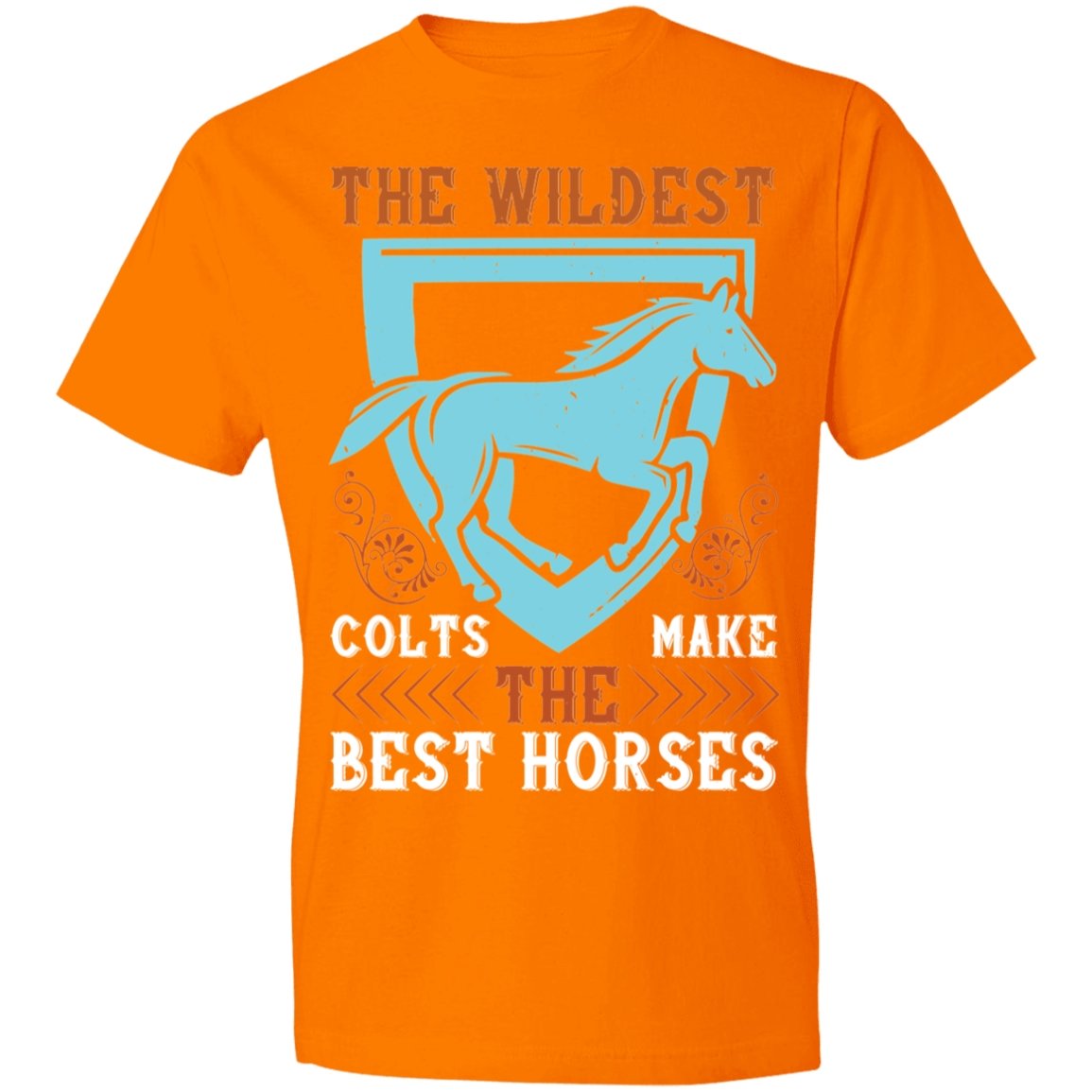 Horse Design Lightweight T-Shirt 4.5 oz - Alexecom.com