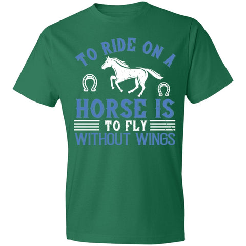 Image of Horse Design Lightweight T-Shirt 4.5 oz - Alexecom.com