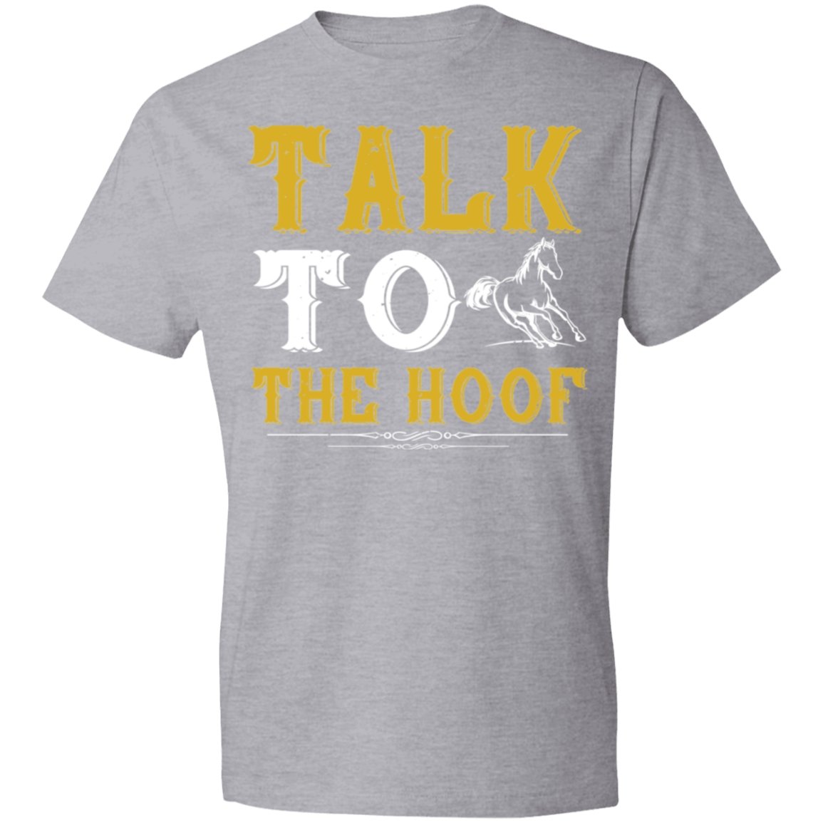 Horse Design Lightweight T-Shirt 4.5 oz - Alexecom.com