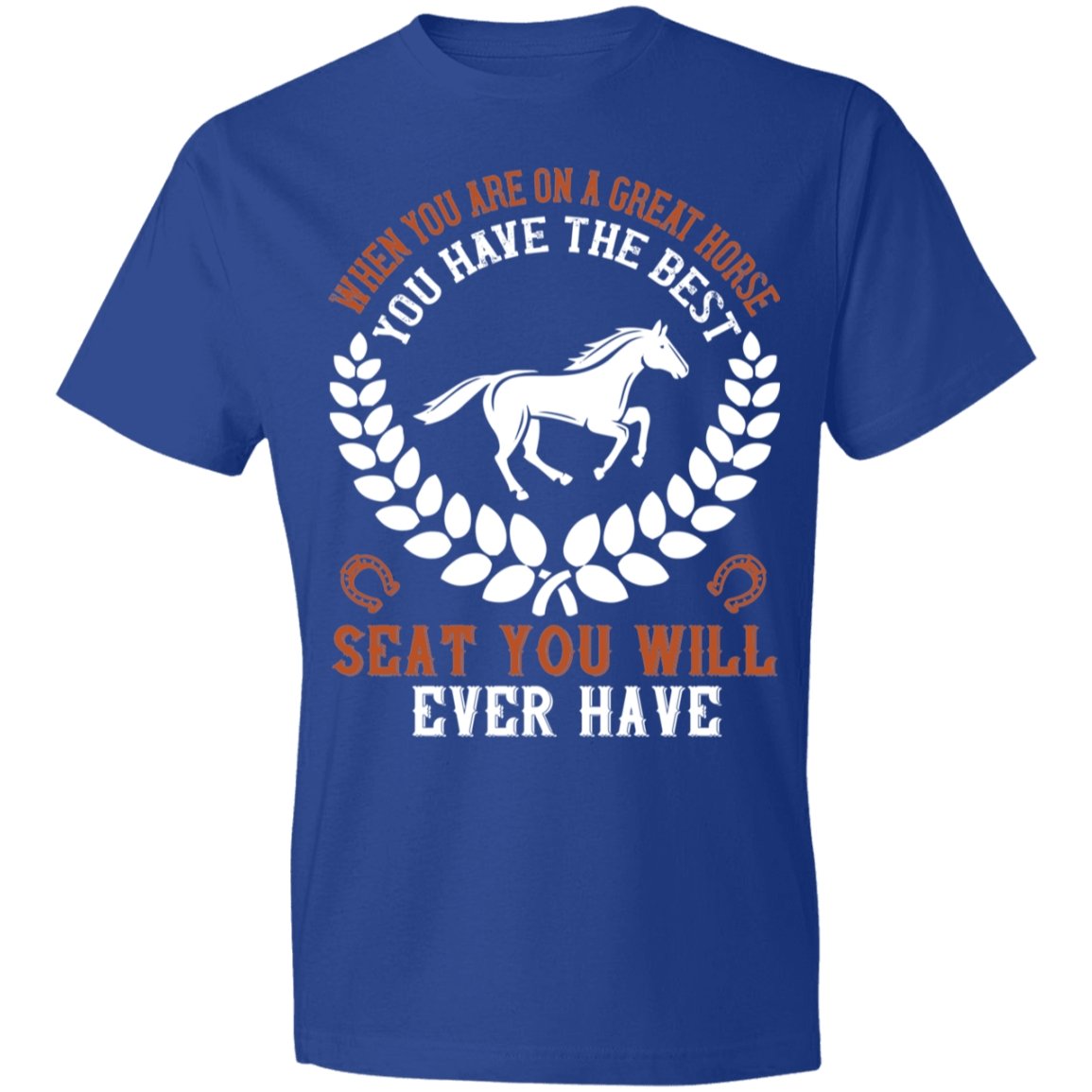 Horse Design Lightweight T-Shirt 4.5 oz - Alexecom.com