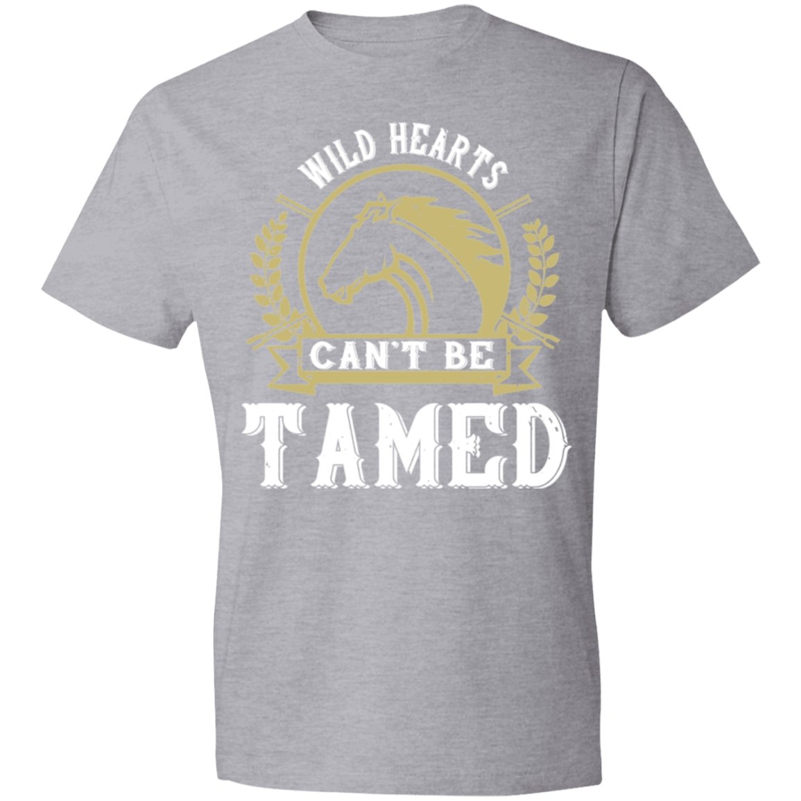 Horse Design Lightweight T-Shirt 4.5 oz - Alexecom.com