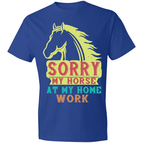 Image of Horse Design Lightweight T-Shirt 4.5 oz - Alexecom.com