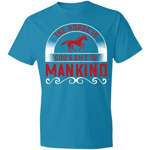 Image of Horse Design Lightweight T-Shirt 4.5 oz - Alexecom.com