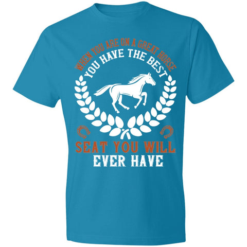 Image of Horse Design Lightweight T-Shirt 4.5 oz - Alexecom.com