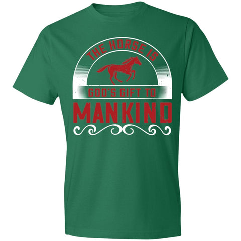 Image of Horse Design Lightweight T-Shirt 4.5 oz - Alexecom.com