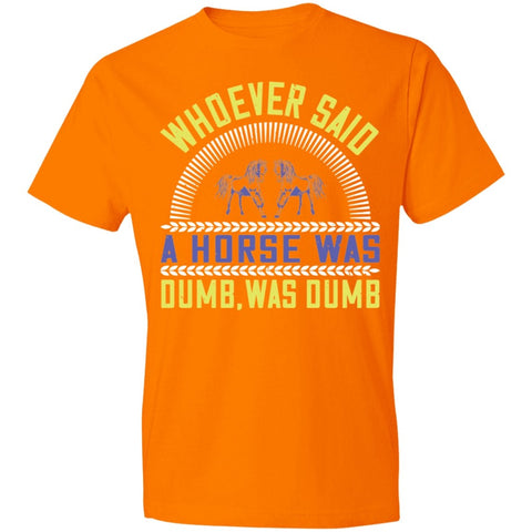 Image of Horse Design Lightweight T-Shirt 4.5 oz - Alexecom.com