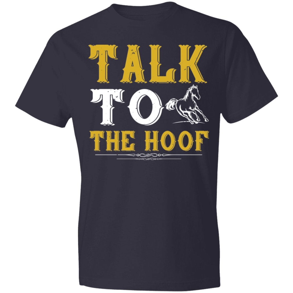 Horse Design Lightweight T-Shirt 4.5 oz - Alexecom.com
