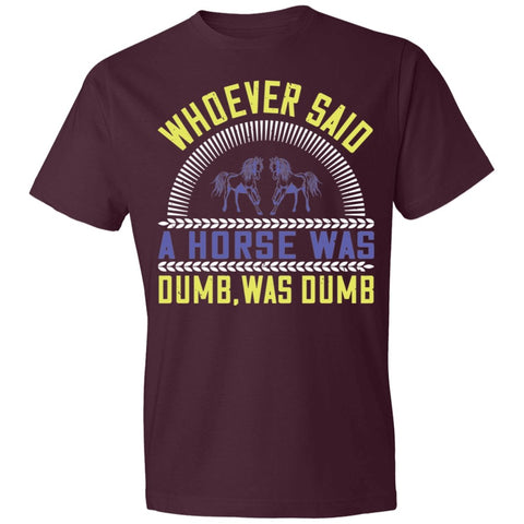 Image of Horse Design Lightweight T-Shirt 4.5 oz - Alexecom.com
