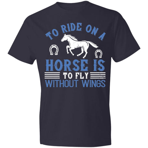 Image of Horse Design Lightweight T-Shirt 4.5 oz - Alexecom.com
