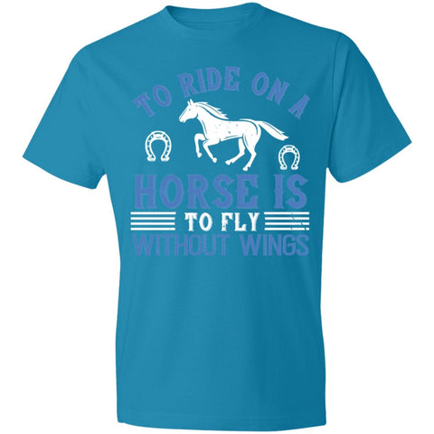 Image of Horse Design Lightweight T-Shirt 4.5 oz - Alexecom.com