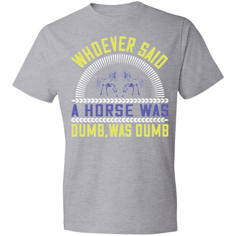 Image of Horse Design Lightweight T-Shirt 4.5 oz - Alexecom.com