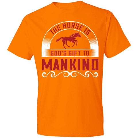 Image of Horse Design Lightweight T-Shirt 4.5 oz - Alexecom.com