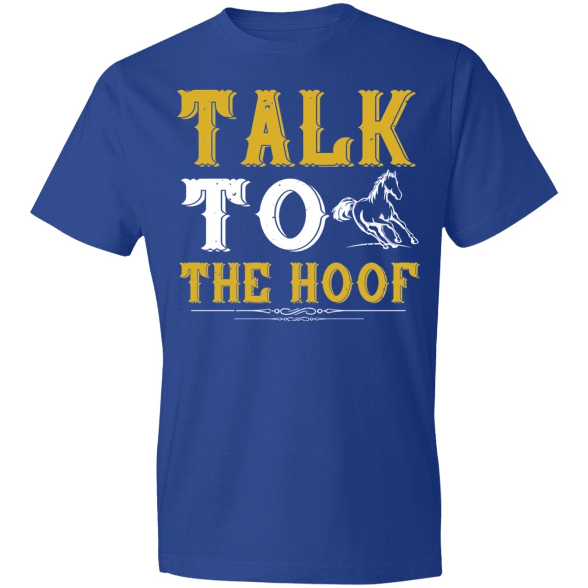 Horse Design Lightweight T-Shirt 4.5 oz - Alexecom.com